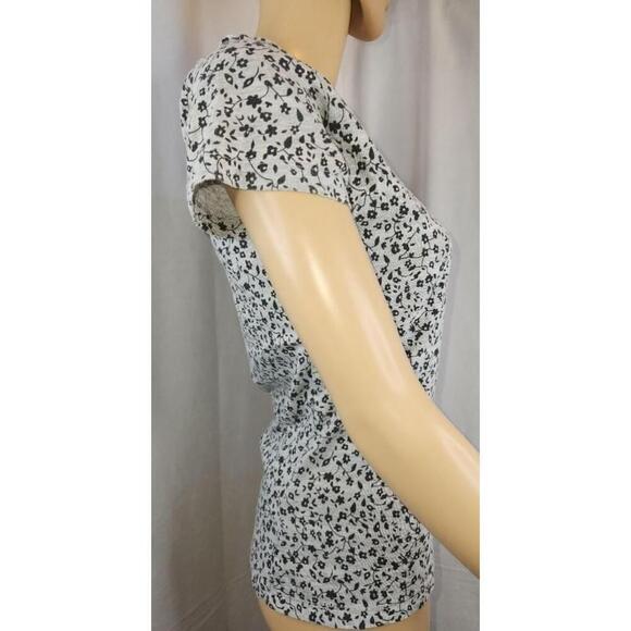 Mango | Women | Top Shirt | Black Gray | Size Large | Fits smaller - Picture 6 of 9